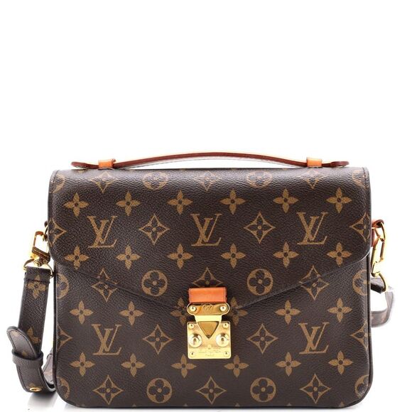 Louis Vuitton Handbags - Louis Vuitton Pochette Metis Monogram Canvas Brown